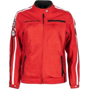 Chaqueta textil de motocicleta Helstons Queen Mesh - Rojo Chaqueta textil de motocicleta Helstons Queen Mesh - Rojo