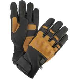 Guanti da moto invernali Helstons Wislay - Nero Oro - 2XL Guanti da moto invernali Helstons Wislay - Nero Oro - 2XL