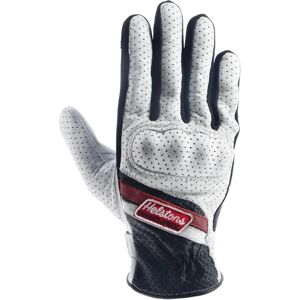 Guantes Helstons Cars Air Ete Piel Negro/Blanco/Rojo - Guantes de moto Guantes Helstons Cars Air Ete Piel Negro/Blanco/Rojo - Guantes de moto