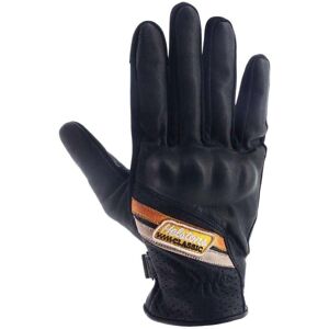 Guantes Helstons CARS Air Ete Cuero Negro/Beige/Oro - Gloves Guantes Helstons CARS Air Ete Cuero Negro/Beige/Oro - Gloves