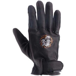 Guantes Helstons Tiger Verano Cuero Negro - Guantes Guantes Helstons Tiger Verano Cuero Negro - Guantes