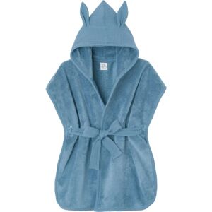 Serviette de bain bambou à capuche BB & Co - Bleu doux Serviette de bain bambou à capuche BB & Co - Bleu doux