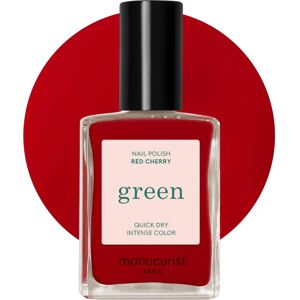 Manucurist Grøn Neglelak Rød Kirsebær 15Ml - Neglelak Manucurist Grøn Neglelak Rød Kirsebær 15Ml - Neglelak