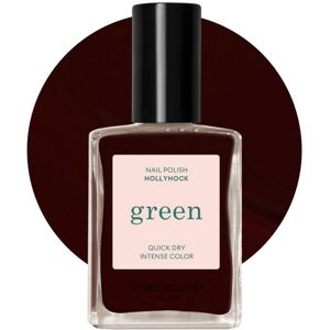 Manucurist Grønne Neglelak Hollyhock - Vegansk, 15ml Manucurist Grønne Neglelak Hollyhock - Vegansk, 15ml