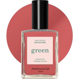 Manucurist Grøn neglelak Bois de Rose - Vegan, Miljøvenlig, 15ml Manucurist Grøn neglelak Bois de Rose - Vegan, Miljøvenlig, 15ml