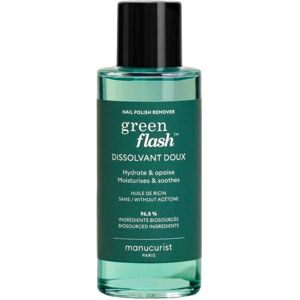 Manucurist Green Flash Neglelakfjerner - Uden aceton, 97% naturlige ingredienser Manucurist Green Flash Neglelakfjerner - Uden aceton, 97% naturlige ingredienser
