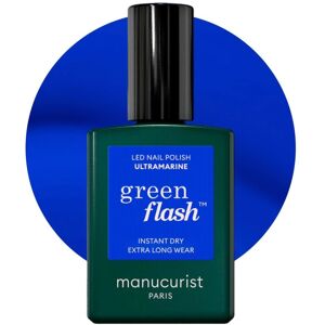 Vernis semi-permanent LED Green Flash Ultramarine - Tenue jusqu’à 10 jours, Vegan, 15ml - Publicité Vernis semi-permanent LED Green Flash Ultramarine - Tenue jusqu’à 10 jours, Vegan, 15ml - Publicité