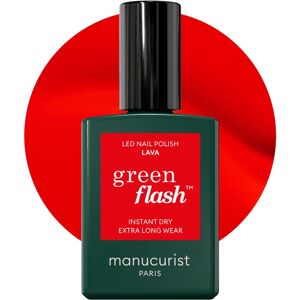 Manucurist - Vihreä - LED-kynsilakka Lava - 15ml Manucurist - Vihreä - LED-kynsilakka Lava - 15ml