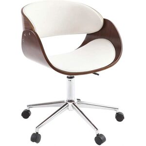 Chaise de bureau Miliboo BENT - Moderne, Réglable, Pivotante, Blanche - Publicité Chaise de bureau Miliboo BENT - Moderne, Réglable, Pivotante, Blanche - Publicité
