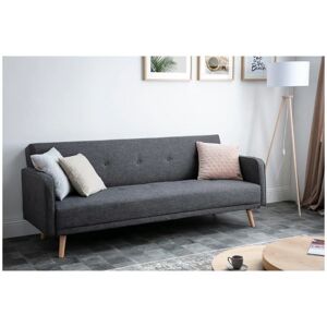 Canapé scandinave gris foncé ULLA 3 places - Canapé - Publicité Canapé scandinave gris foncé ULLA 3 places - Canapé - Publicité