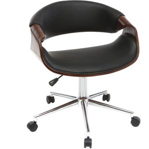 Chaise de bureau Miliboo Aramis - Réglable, Pivotante, Noire - Publicité Chaise de bureau Miliboo Aramis - Réglable, Pivotante, Noire - Publicité