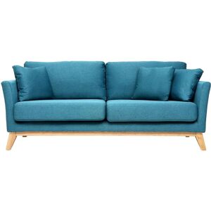 Miliboo Oslo 3-Sitzer Skandinavischer Blaues Sofa - Sofa Miliboo Oslo 3-Sitzer Skandinavischer Blaues Sofa - Sofa