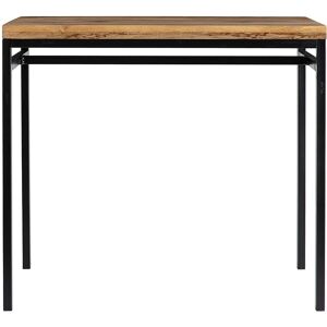 Miliboo Table Haute Industrielle en Bois de Mango et Métal Noir - 4 Personnes - Publicité Miliboo Table Haute Industrielle en Bois de Mango et Métal Noir - 4 Personnes - Publicité