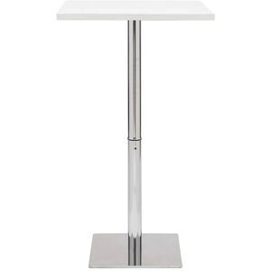 Table de bar blanche Miliboo - Design moderne 4 places - Publicité Table de bar blanche Miliboo - Design moderne 4 places - Publicité