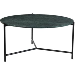 Miliboo - Table basse ronde en marbre vert - 90cm - Publicité Miliboo - Table basse ronde en marbre vert - 90cm - Publicité