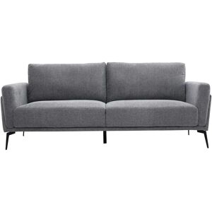 Miliboo - Canapé velours 3 places - Gris moderne - Publicité Miliboo - Canapé velours 3 places - Gris moderne - Publicité