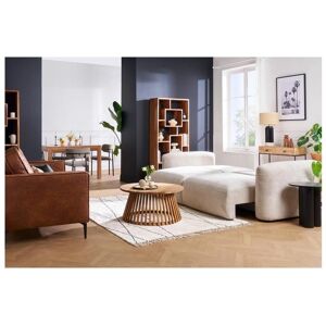 Canapé Convertible Miliboo Velours Chenille Beige 4 Places - Publicité Canapé Convertible Miliboo Velours Chenille Beige 4 Places - Publicité