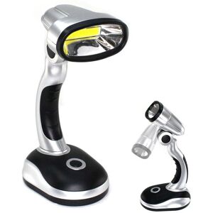 Fishtec - Lampe LED portable - COB LED, sans fil, inclinable 180° - Publicité Fishtec - Lampe LED portable - COB LED, sans fil, inclinable 180° - Publicité