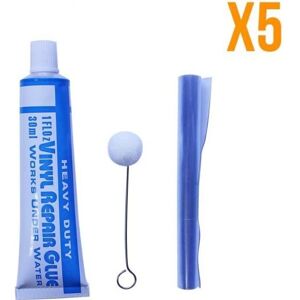 Linxor France Kit de réparation - liner de piscine - 5 pcs - Publicité Linxor France Kit de réparation - liner de piscine - 5 pcs - Publicité