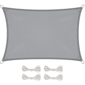 Linxor - Voile d'ombrage Rectangulaire 2x3m - Imperméable et Anti-UV - Publicité Linxor - Voile d'ombrage Rectangulaire 2x3m - Imperméable et Anti-UV - Publicité
