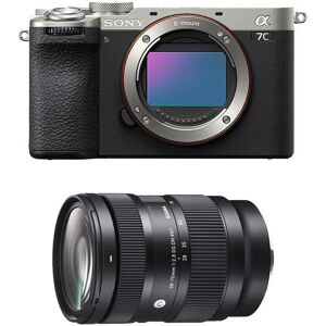 Sony - ALPHA 7C II - Plata - Sigma 28-70mm f/2.8 DG DN - Cámara Sony - ALPHA 7C II - Plata - Sigma 28-70mm f/2.8 DG DN - Cámara