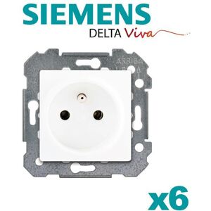 Siemens Viva Blanco Enchufe 2P+T - Enchufe eléctrico Siemens Viva Blanco Enchufe 2P+T - Enchufe eléctrico