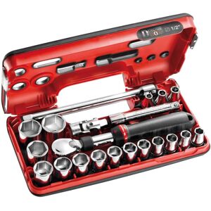 FACOM - Ensemble de clés à douille 1/2" - Set de 21 pièces FACOM - Ensemble de clés à douille 1/2" - Set de 21 pièces