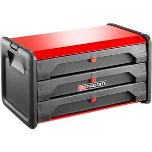 Facom BT.203 - Metal/Polypropylene Tool Box, 3 Drawers Facom BT.203 - Metal/Polypropylene Tool Box, 3 Drawers