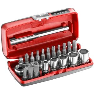 Facom Gereedschapsset - 23 stuks, Metrisch, Zeskant, Vierkant, Phillips, Pozidriv, Plat, Torx Facom Gereedschapsset - 23 stuks, Metrisch, Zeskant, Vierkant, Phillips, Pozidriv, Plat, Torx