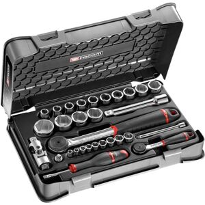 Ensemble de douilles mixtes Facom 1/4" 1/2" - Outils Professionnels - Publicité Ensemble de douilles mixtes Facom 1/4" 1/2" - Outils Professionnels - Publicité