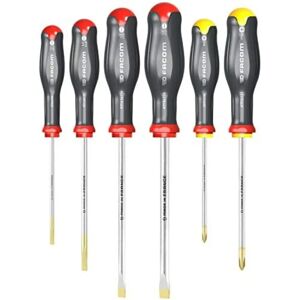 Facom ATP.J6 Screwdriver Set - Phillips and Flat Tips Facom ATP.J6 Screwdriver Set - Phillips and Flat Tips