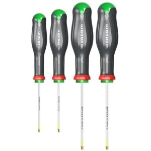 Ensemble de Tournevis Facom ProTwist Resistorx ATXR Torx - 4 Pièces - Publicité Ensemble de Tournevis Facom ProTwist Resistorx ATXR Torx - 4 Pièces - Publicité