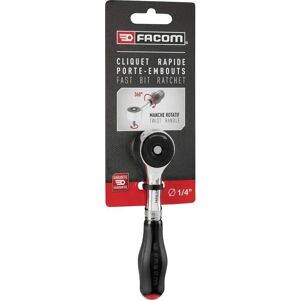 Facom R.PE360PB - Reversible 1/4 ratchet with handle Facom R.PE360PB - Reversible 1/4 ratchet with handle