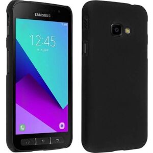 Coque en polycarbonate noire pour Galaxy Xcover 4 par Avizar - Publicité Coque en polycarbonate noire pour Galaxy Xcover 4 par Avizar - Publicité