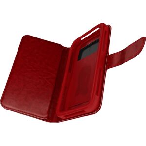 Avizar Smartphone Brieftasche - XL - Rot - Schutz & Kartenfächer Avizar Smartphone Brieftasche - XL - Rot - Schutz & Kartenfächer