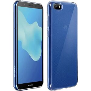 Coque en silicone Avizar pour Huawei Y5 2018 - Transparent - Publicité Coque en silicone Avizar pour Huawei Y5 2018 - Transparent - Publicité