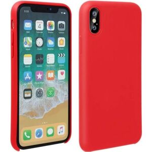Avizar Apple iPhone X/XS Silicone Semi-rigid Case - Red - Phone Case Avizar Apple iPhone X/XS Silicone Semi-rigid Case - Red - Phone Case
