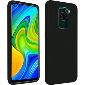 Avizar Xiaomi Redmi Note 9 Semi-Rigid Silicone Soft-Touch Finish Black - Smartphone Case Avizar Xiaomi Redmi Note 9 Semi-Rigid Silicone Soft-Touch Finish Black - Smartphone Case