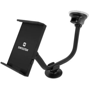 Swissten - Support de téléphone - Noir - Ventouse - 95-190 mm - Publicité Swissten - Support de téléphone - Noir - Ventouse - 95-190 mm - Publicité