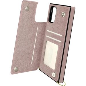 Avizar Galaxy S20 Rose Gold Multi-Function Case with Lanyard Avizar Galaxy S20 Rose Gold Multi-Function Case with Lanyard