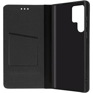 Funda de Cuero para Galaxy S22 Ultra - Tarjeta y Soporte Funda de Cuero para Galaxy S22 Ultra - Tarjeta y Soporte