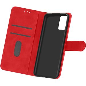 Avizar Galaxy A33 5G Red Faux Leather Folio Case with Card Slots & Video Support Avizar Galaxy A33 5G Red Faux Leather Folio Case with Card Slots & Video Support