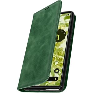 Avizar Google Pixel 6a Green Wallet Case with Card Slots & Stand Avizar Google Pixel 6a Green Wallet Case with Card Slots & Stand