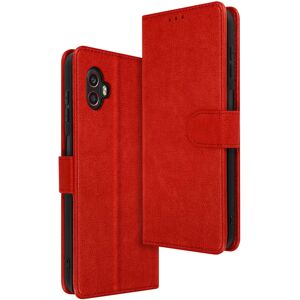 Samsung Galaxy Xcover 6 Pro Avizar Wallet Cover Case Video Stand - Phone Type Samsung Galaxy Xcover 6 Pro Avizar Wallet Cover Case Video Stand - Phone Type