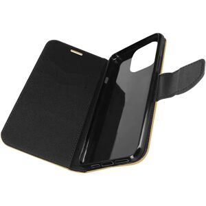 Coque Folio Dorée pour iPhone 14 Pro avec porte-cartes et support - Publicité Coque Folio Dorée pour iPhone 14 Pro avec porte-cartes et support - Publicité