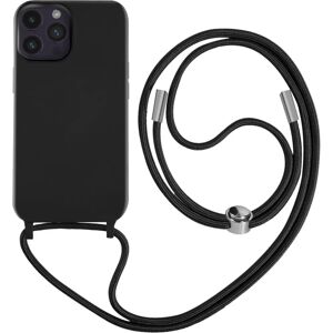 Coque semi-rigide pour iPhone 14 Pro - Noir - Étui - Publicité Coque semi-rigide pour iPhone 14 Pro - Noir - Étui - Publicité