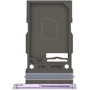 Clappio Plateau pour Nano SIM Galaxy S21 FE Violet - Publicité Clappio Plateau pour Nano SIM Galaxy S21 FE Violet - Publicité