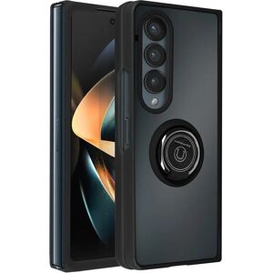 Avizar Galaxy Z Fold 4 Case - Ring Video Stand - Black Avizar Galaxy Z Fold 4 Case - Ring Video Stand - Black