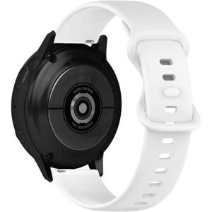 Bracelet en silicone blanc Avizar pour Galaxy Watch Active 2 Bracelet en silicone blanc Avizar pour Galaxy Watch Active 2