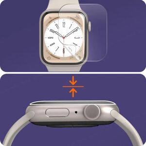 Pack de protection d'écran flexible transparent pour Apple Watch Series 8, 41mm - Publicité Pack de protection d'écran flexible transparent pour Apple Watch Series 8, 41mm - Publicité
